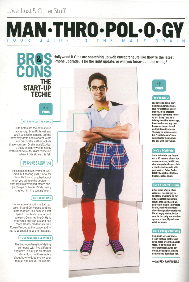 Illustration for article titled This Month in Cosmo: Should You Try to Snag a Hot Techie Boyfriend?